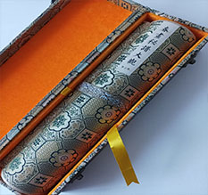 乐都书画装裱案例